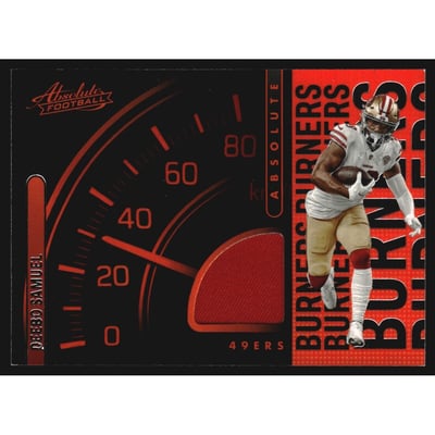 2022 Absolute Absolute Burners Jerseys #2 Deebo Samuel