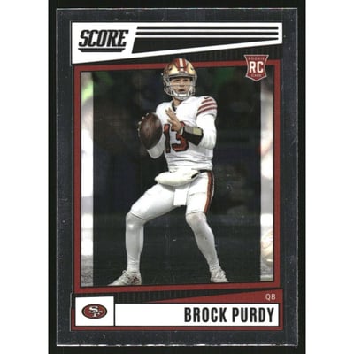 2022 Panini Chronicles Score Premium Rookies #SP401 Brock Purdy