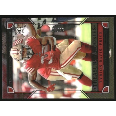 2022 Panini National Treasures Treasured Rookies #27 Tyrion Davis-Price