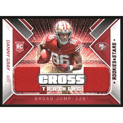 2022 Rookies and Stars Cross Training Materials #38 Danny Gray