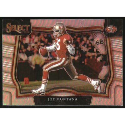 2022 Select Prizm Silver #494 Joe Montana