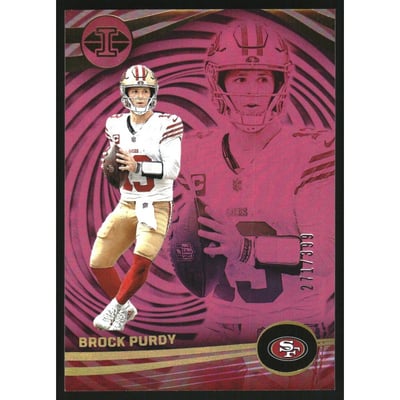 2023 Panini Illusions Pink #89 Brock Purdy