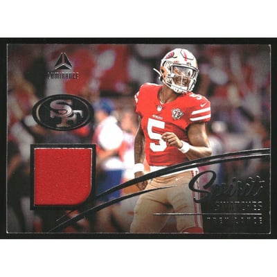 2023 Panini Luminance Spirit Swatches #7 Trey Lance