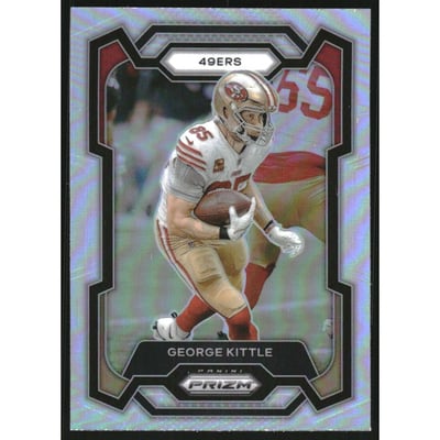 2023 Panini Prizm Prizms Silver #271 George Kittle