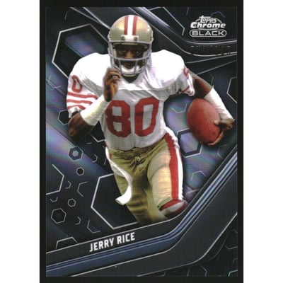2023 Topps Composite Chrome Black Refractors #146 Jerry Rice