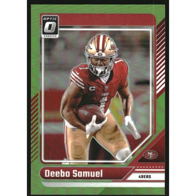 2024 Donruss Optic Lime Green #172 Deebo Samuel