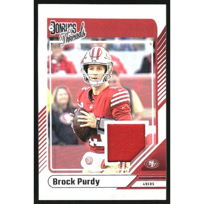 2024 Donruss Threads #35 Brock Purdy