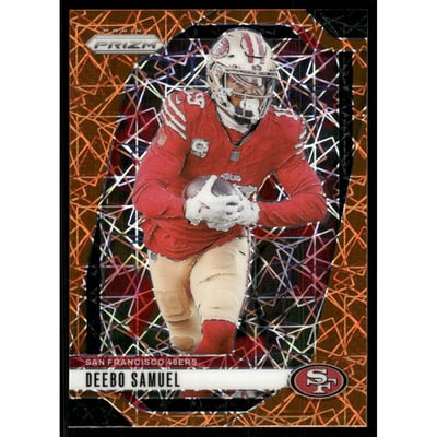 2024 Panini Prizm Prizms Lazer #252 Deebo Samuel