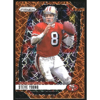2024 Panini Prizm Prizms Lazer #256 Steve Young