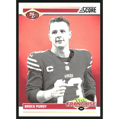 2024 Score The Franchise #28 Brock Purdy