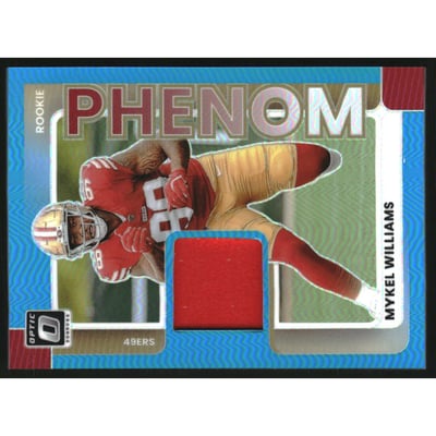 2025 Donruss Optic Rookie Phenoms Neon Blue #30 Mykel Williams