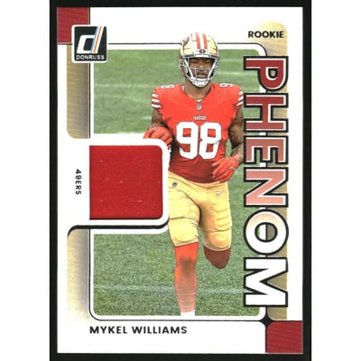 2025 Donruss Rookie Phenom Jerseys #36 Mykel Williams