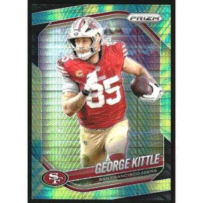 2025 Panini Prizm Prizms Hyper #94 George Kittle