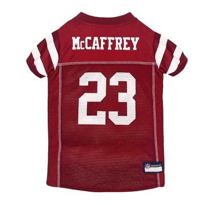 Christian McCaffrey San Francisco 49ers Player Pet Jersey - Scarlet
