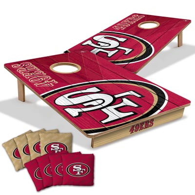 San Francisco 49ers Fanpoint 2' x 3' Cornhole Game with Bags