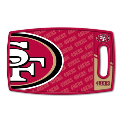 San Francisco 49ers Fanpoint Logo Series Cutting Board