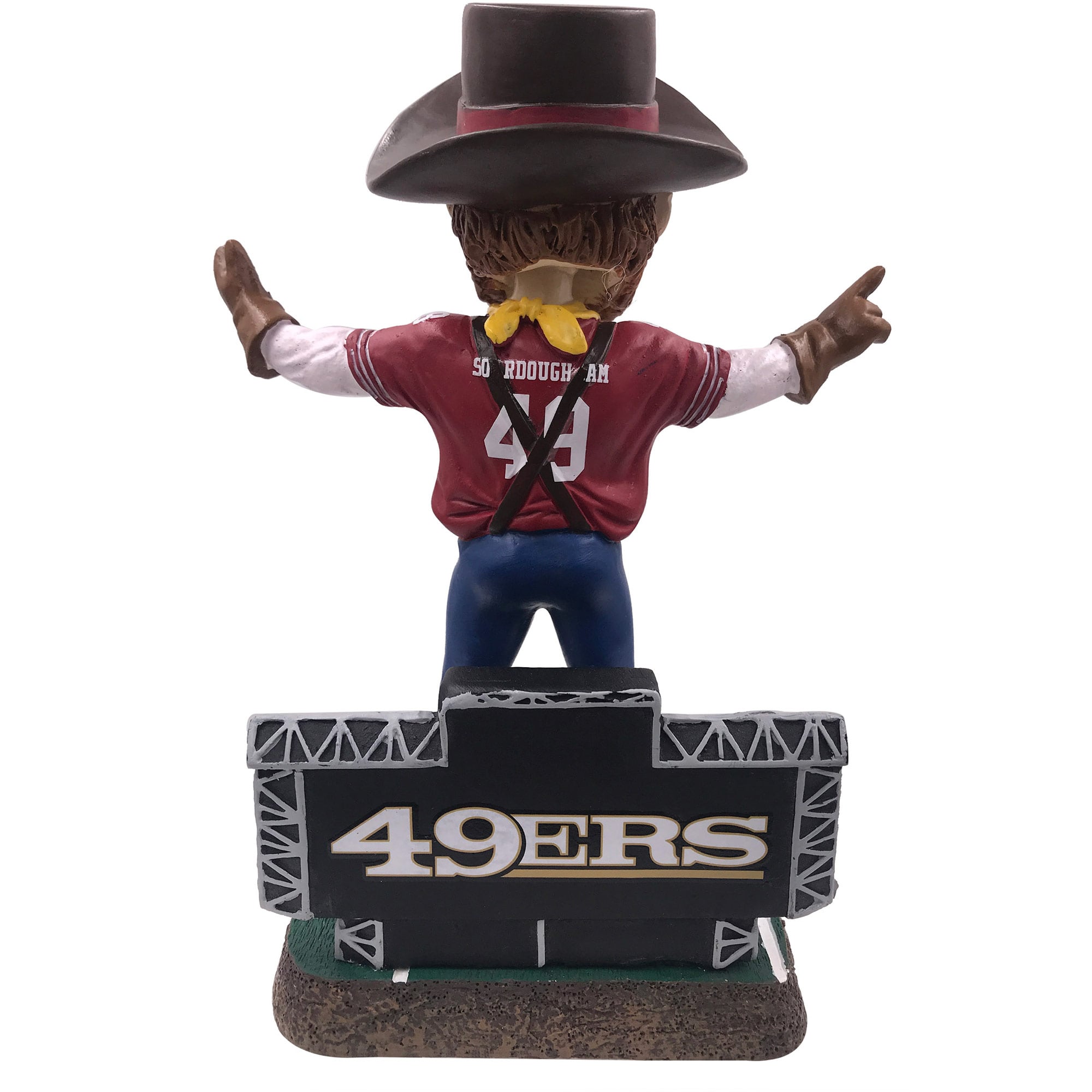 FOCO San Francisco 49ers Mascot Scoreboard Bobblehead