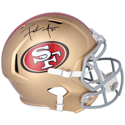 Frank Gore San Francisco 49ers Fanatics Authentic Autographed Riddell Speed Replica Football Helmet