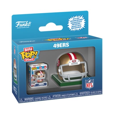  San Francisco 49ers Funko Bitty POP! Helmet