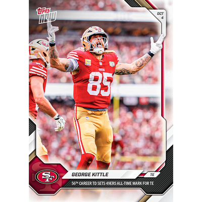 George Kittle - 2026-27 NFL Topps NOW® - Card 44