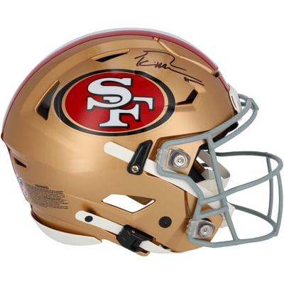 George Kittle San Francisco 49ers Autographed Fanatics Authentic Riddell Speed Flex Authentic