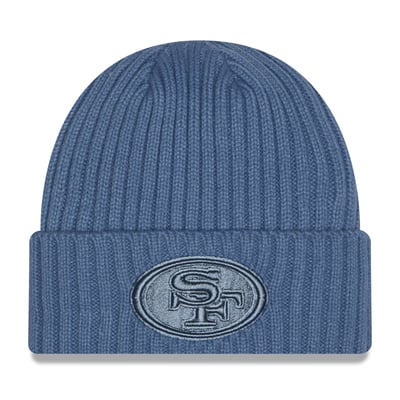 San Francisco 49ers New Era Girls Color Pack Cuffed Knit Hat - Blue