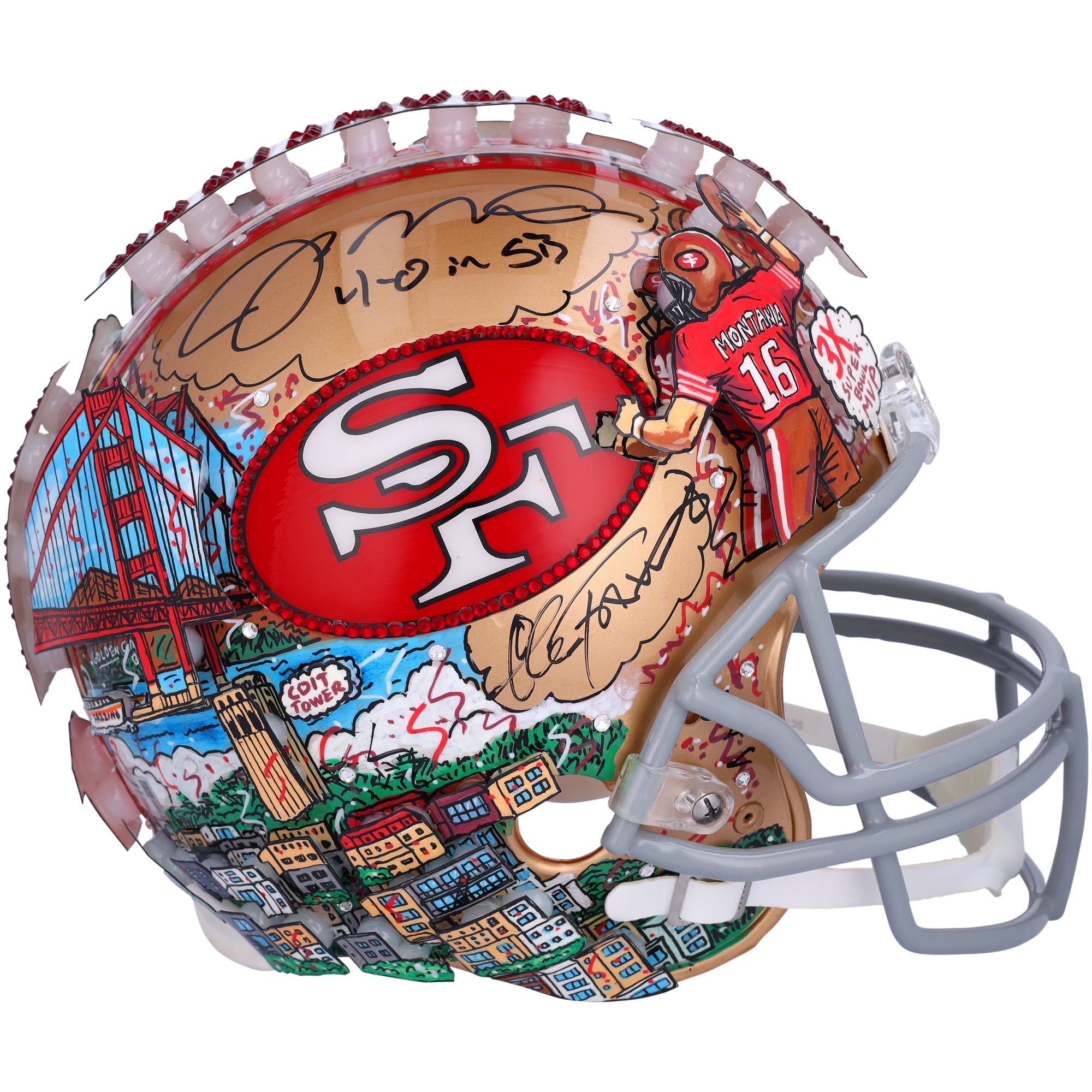 Fran Riddell Renaissance Collection Nfl Helmet Full Size 1964-95 NFL Riddell Throwback Mini Helmet San ...
