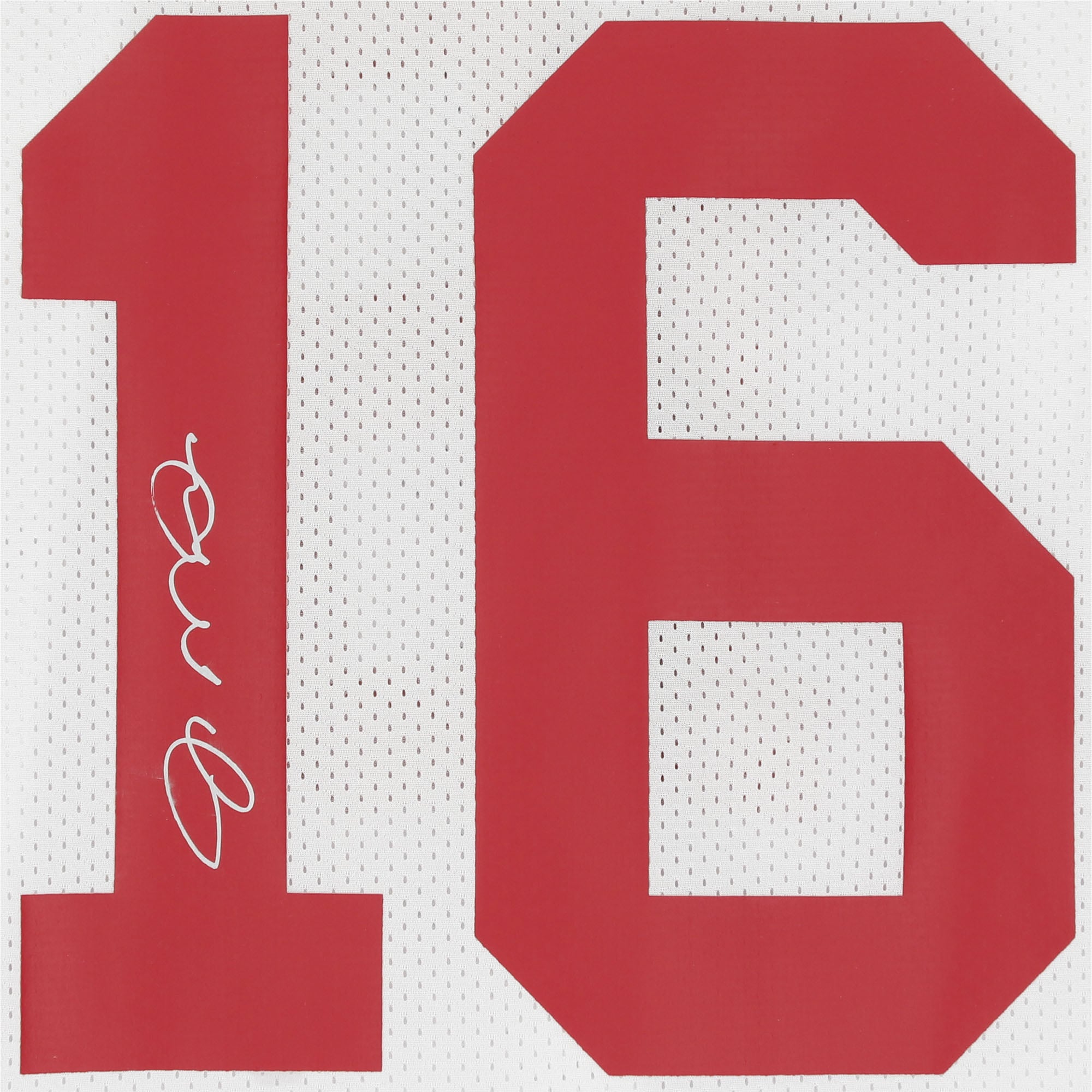 Joe Montana San Francisco 49ers Autographed White Mitchell & Ness