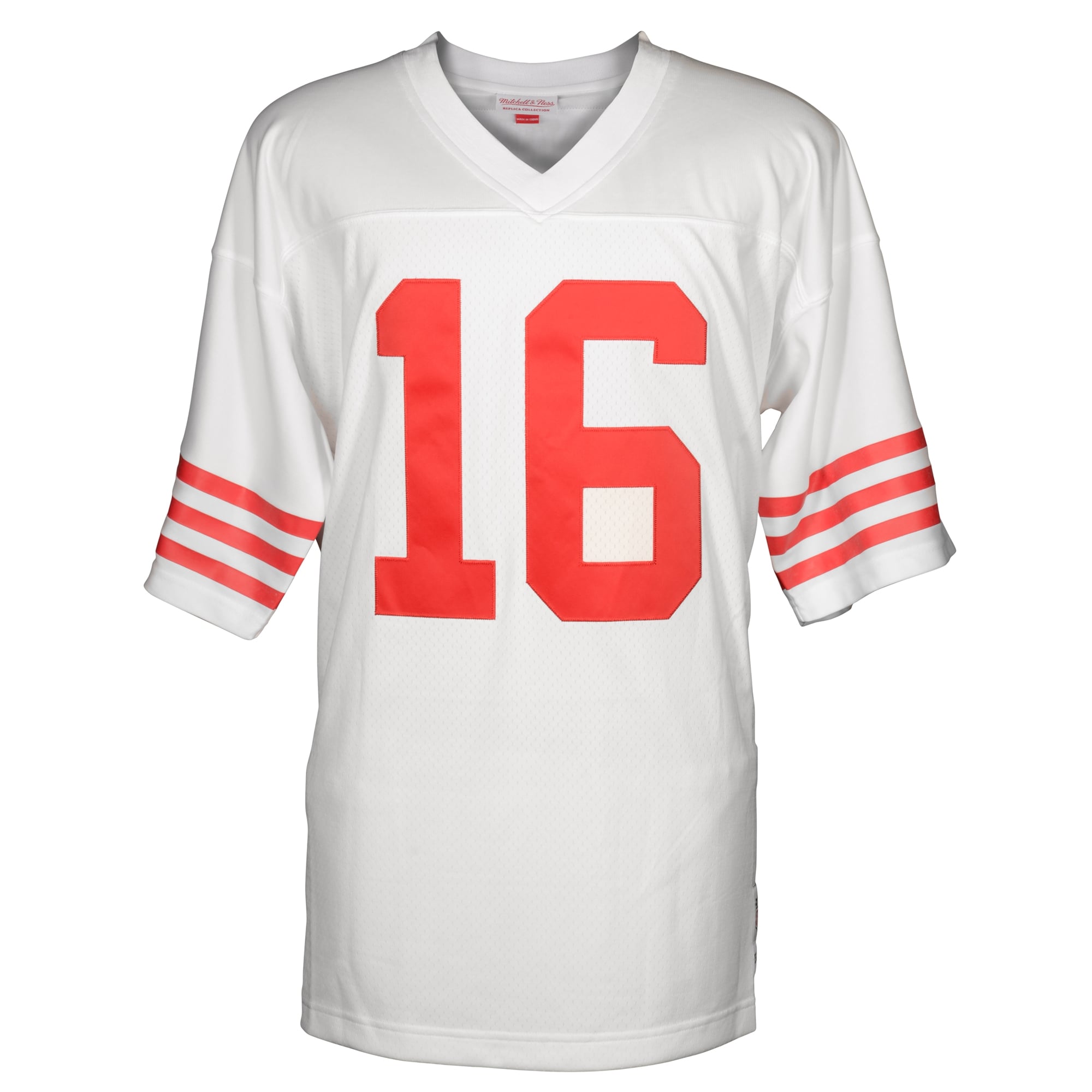 Joe Montana San Francisco 49ers Autographed White Mitchell & Ness