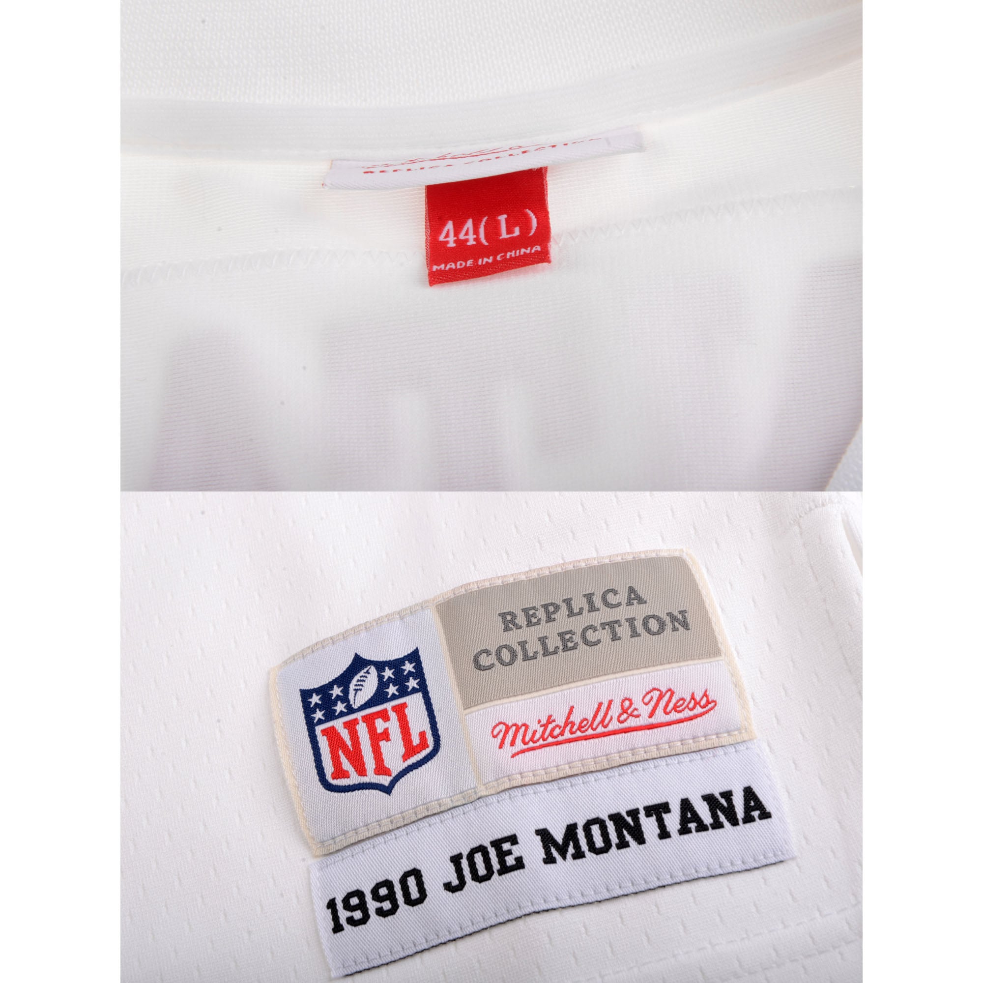 Joe Montana San Francisco 49ers Autographed White Mitchell & Ness