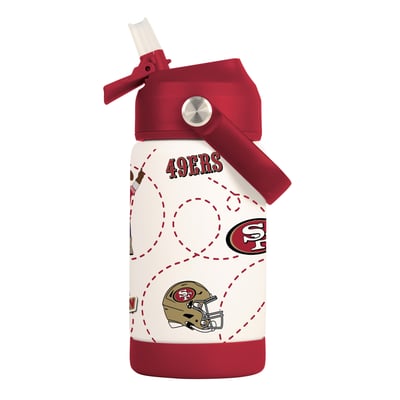 San Francisco 49ers Logo Brands 12oz. Mascot Bottle
