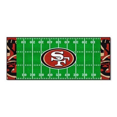 San Francisco 49ers Logo Brands 30" x 72" Field Runner
