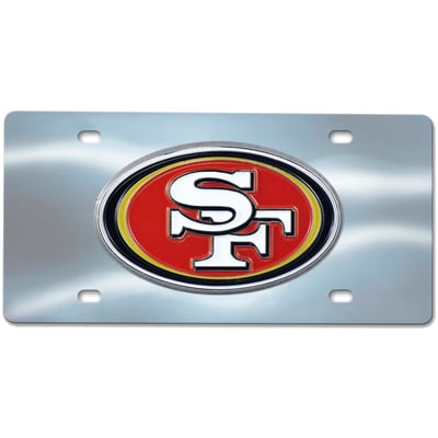  San Francisco 49ers Logo Brands Diecast License Plate