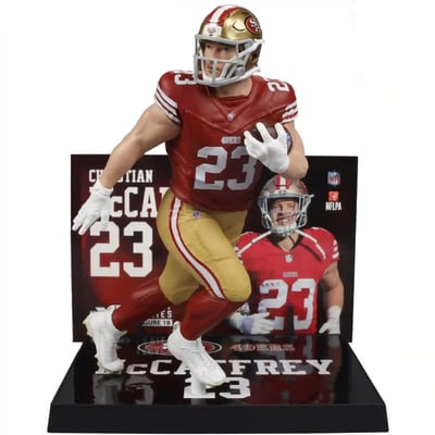 Christian McCaffrey San Francisco 49ers McFarlane Toys 7" Player Figurine