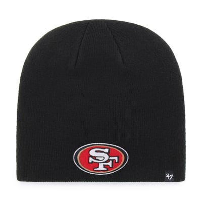 San Francisco 49ers '47 Primary Knit Hat - Black
