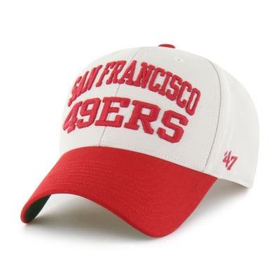 San Francisco 49ers '47 Broke Line MVP Adjustable Hat - Bone