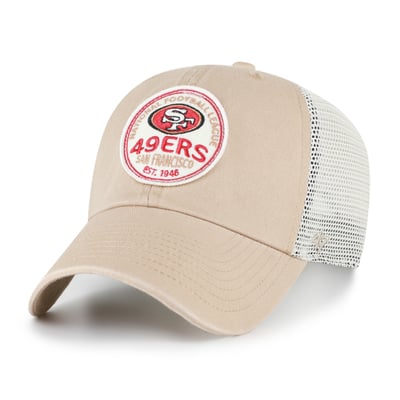 San Francisco 49ers '47 Felton Clean Up Adjustable Hat - Khaki