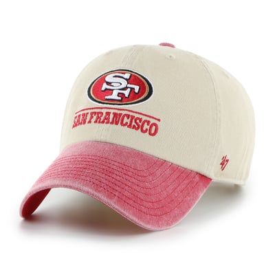 San Francisco 49ers '47 Logo Line Clean Up Adjustable Hat - Natural