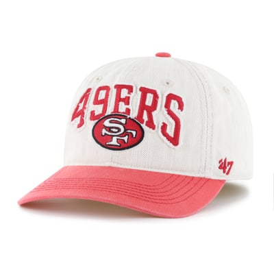San Francisco 49ers '47 Throwback Groton Franchise Fitted Hat - Natural