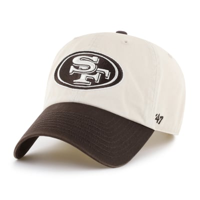 San Francisco 49ers '47 Clean Up Adjustable Hat - Natural/Brown