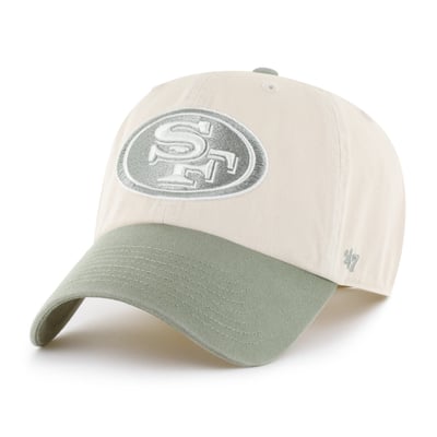 San Francisco 49ers '47 Clean Up Adjustable Hat - Natural/Green