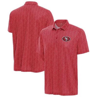 San Francisco 49ers Antigua Vigorous Polo - Scarlet