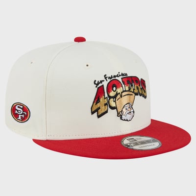 San Francisco 49ers Disney x New Era Stinky Pete 9FIFTY Snapback Hat - Cream/Scarlet
