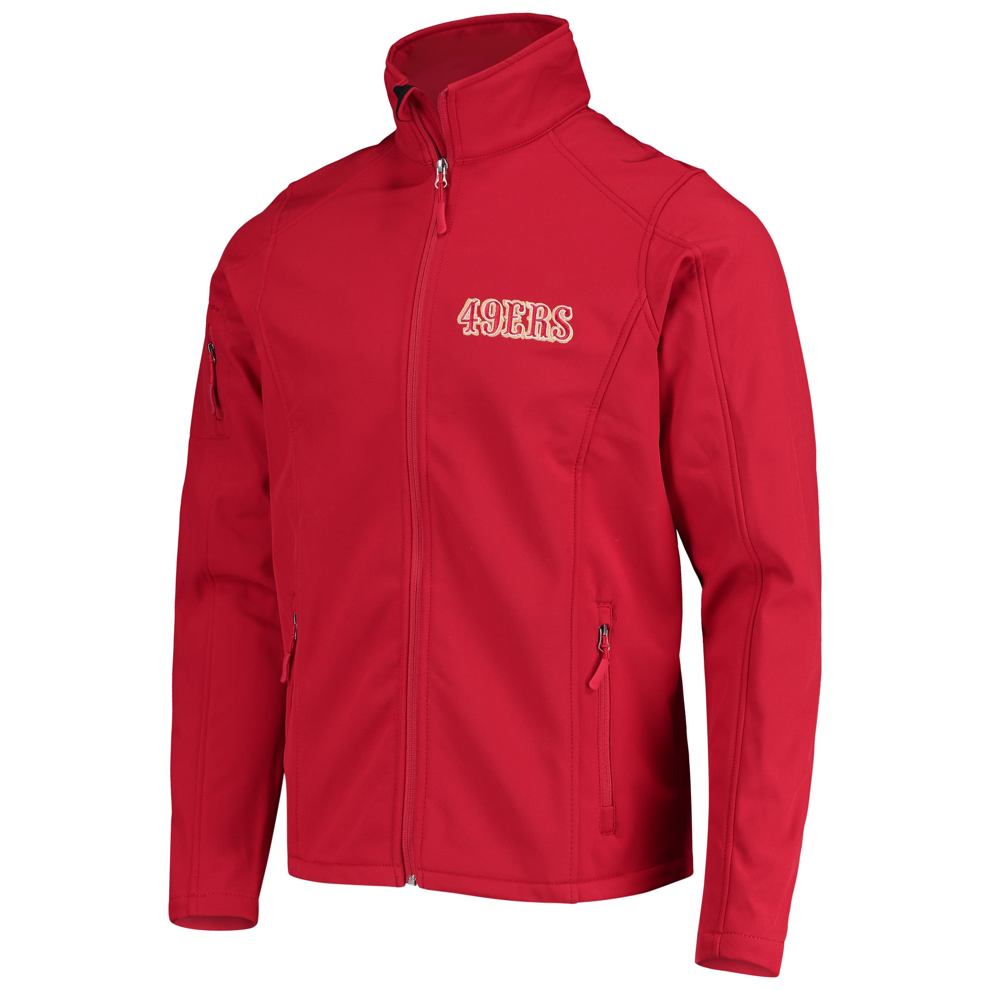 Men's Dunbrooke Scarlet San Francisco 49ers Sonoma Softshell Full
