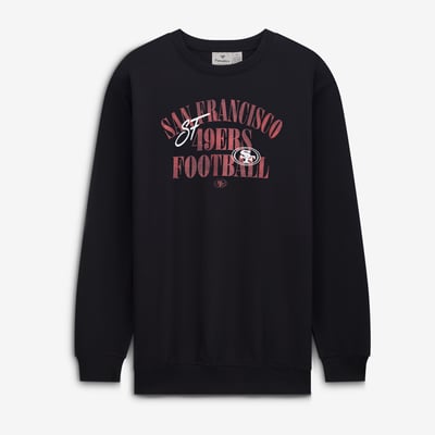 San Francisco 49ers Fanatics Big & Tall Relaxed Halftime Lead Sweatshirt - Black