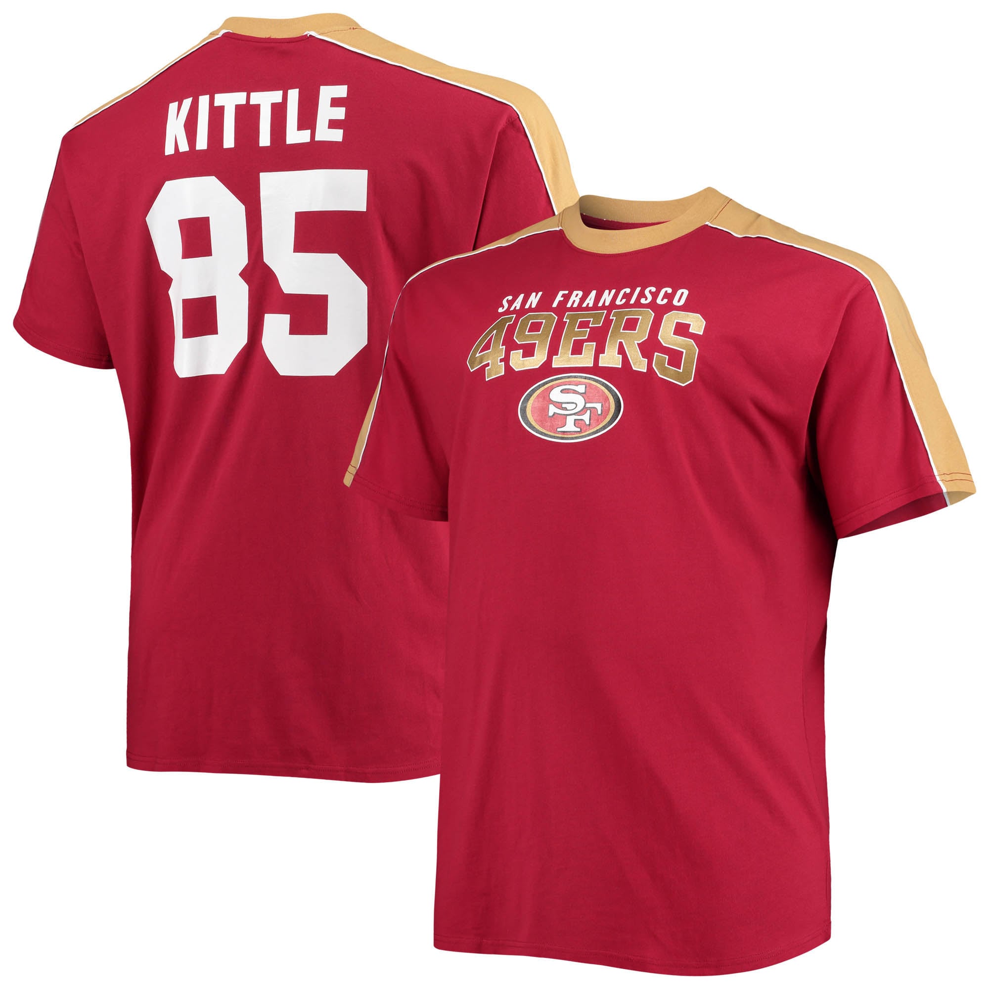 Men's San Francisco 49ers George Kittle Fanatics Scarlet Big