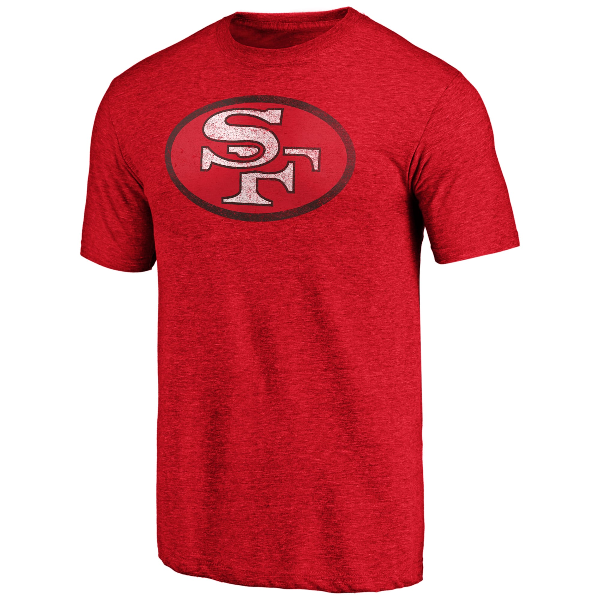 Men's San Francisco 49ers Fanatics Heathered Scarlet Greatest Dad