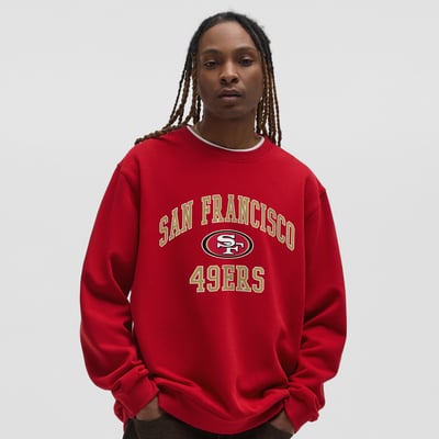  San Francisco 49ers lululemon Graphic Steady State Sweatshirt - Scarlet
