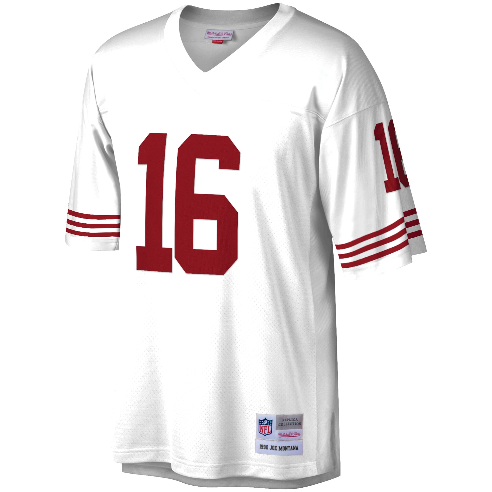 Men's Mitchell & Ness Joe Montana White San Francisco 49ers