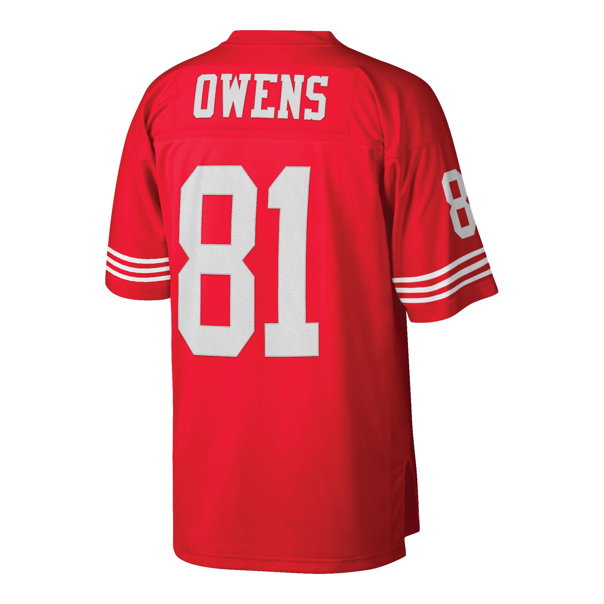 Men's Mitchell & Ness Terrell Owens Scarlet San Francisco 49ers
